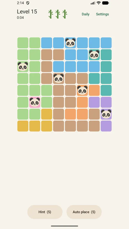An 8x8 puzzle